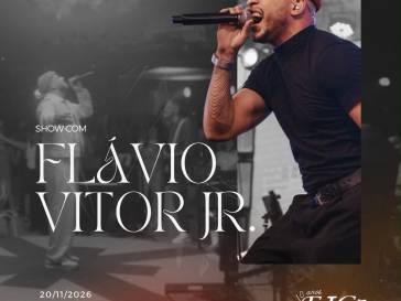 EJC Santo Antônio celebra 10 anos com show de Flávio Vitor Jr. em noite de fé e louvor