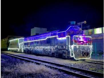 Trem Iluminado e novas atrações movimentam o Natal EnCanto & Luz em Formiga